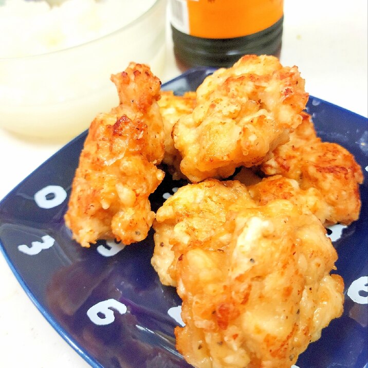 簡単(^^)鶏むね肉のゴロゴロチキンナゲット♪